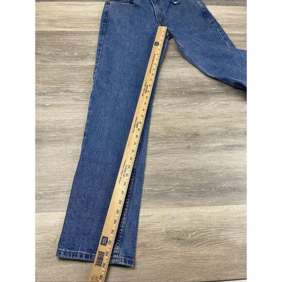 Levis 514 Straight Leg Jeans Men's 32x34 Medium Wash Blue Denim - Picture 5 of 10